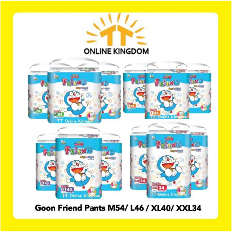 Goon Friend Diapers Pants M54/L46/XL40/XXL34 | Shopee Philippines