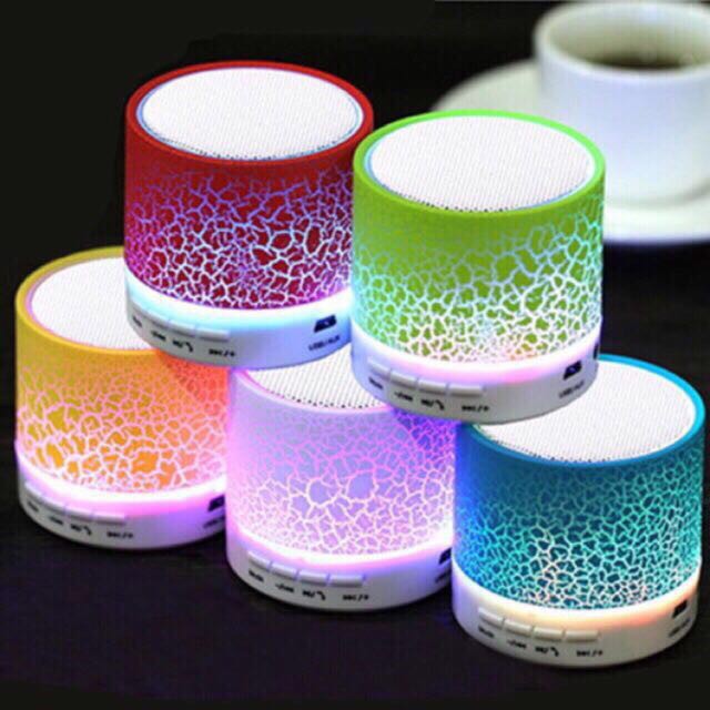 bluetooth speaker with dancing lights