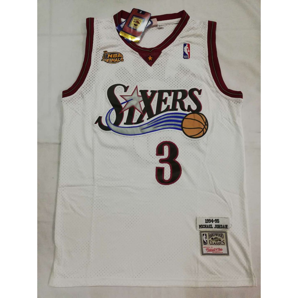 NBA Sixers 76ers 3 Allen Iverson Old 