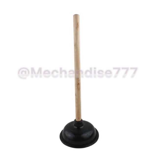RUBBER TOILET PUMP WOOD HANDLE BALCK / BROWN Shopee Philippines