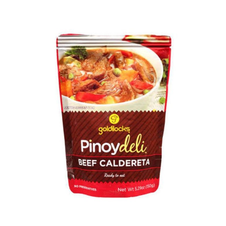 Goldilocks Pinoy Deli (Ready to Eat) Dinuguan Laing Beef Caldereta