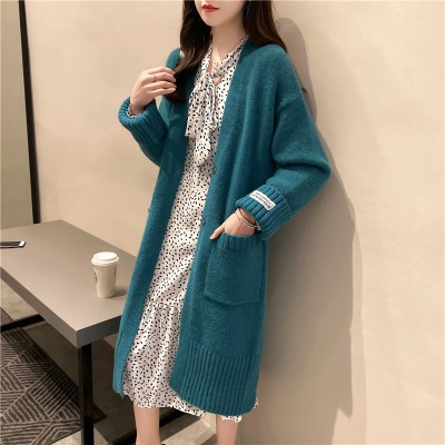 womens mid length cardigan