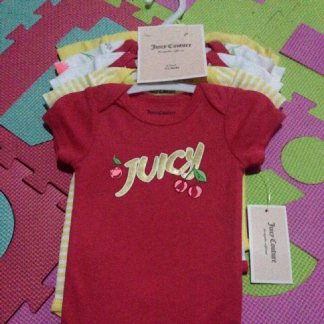 juicy couture baby onesie
