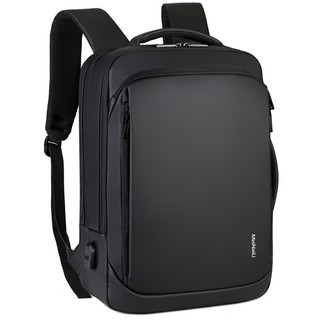 Laptop Mens Male Business Notebook  Waterproof Back Durable Pack Usb Charging Packbag Travel Backpacks Spot Seconds