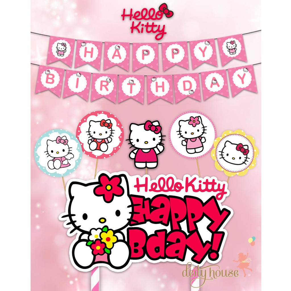 Hello Kitty Cake Topper | Shopee Philippines