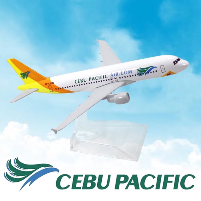 cebu pacific diecast plane