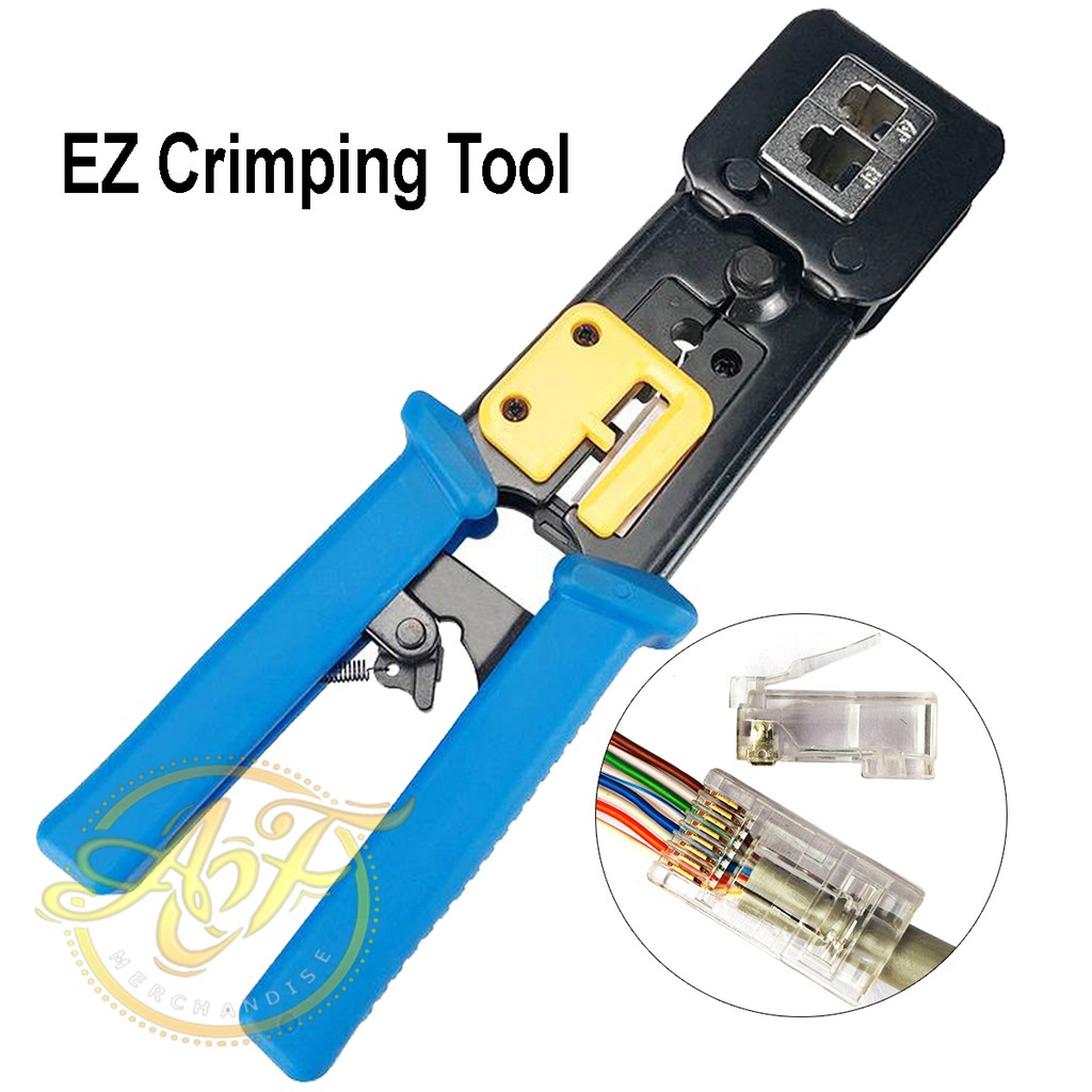 Heavy Duty UTP Crimping Tool for RJ45 RJ12 RJ11 Connector Easy crimping