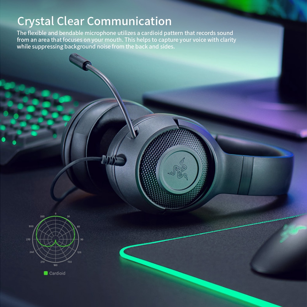 razer kraken x wired noise cancelling