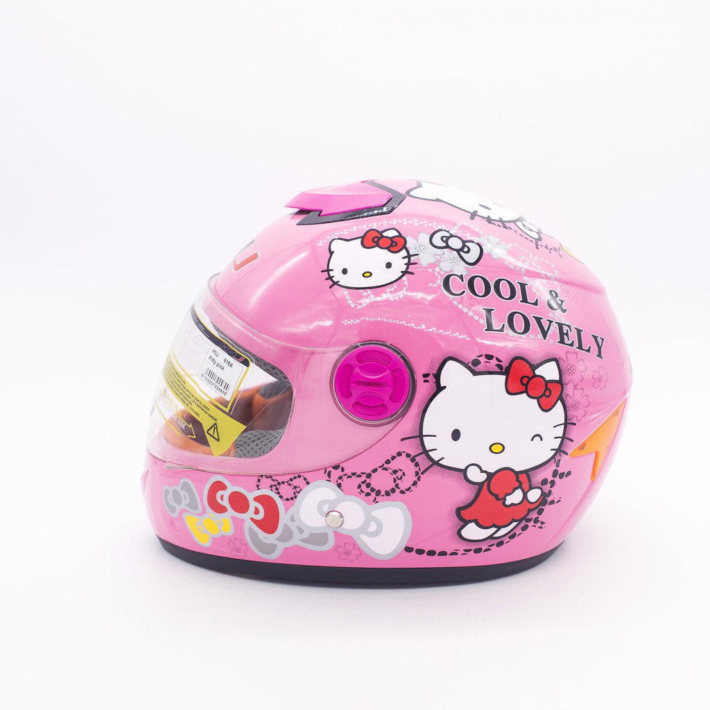 hello kitty bicycle helmet