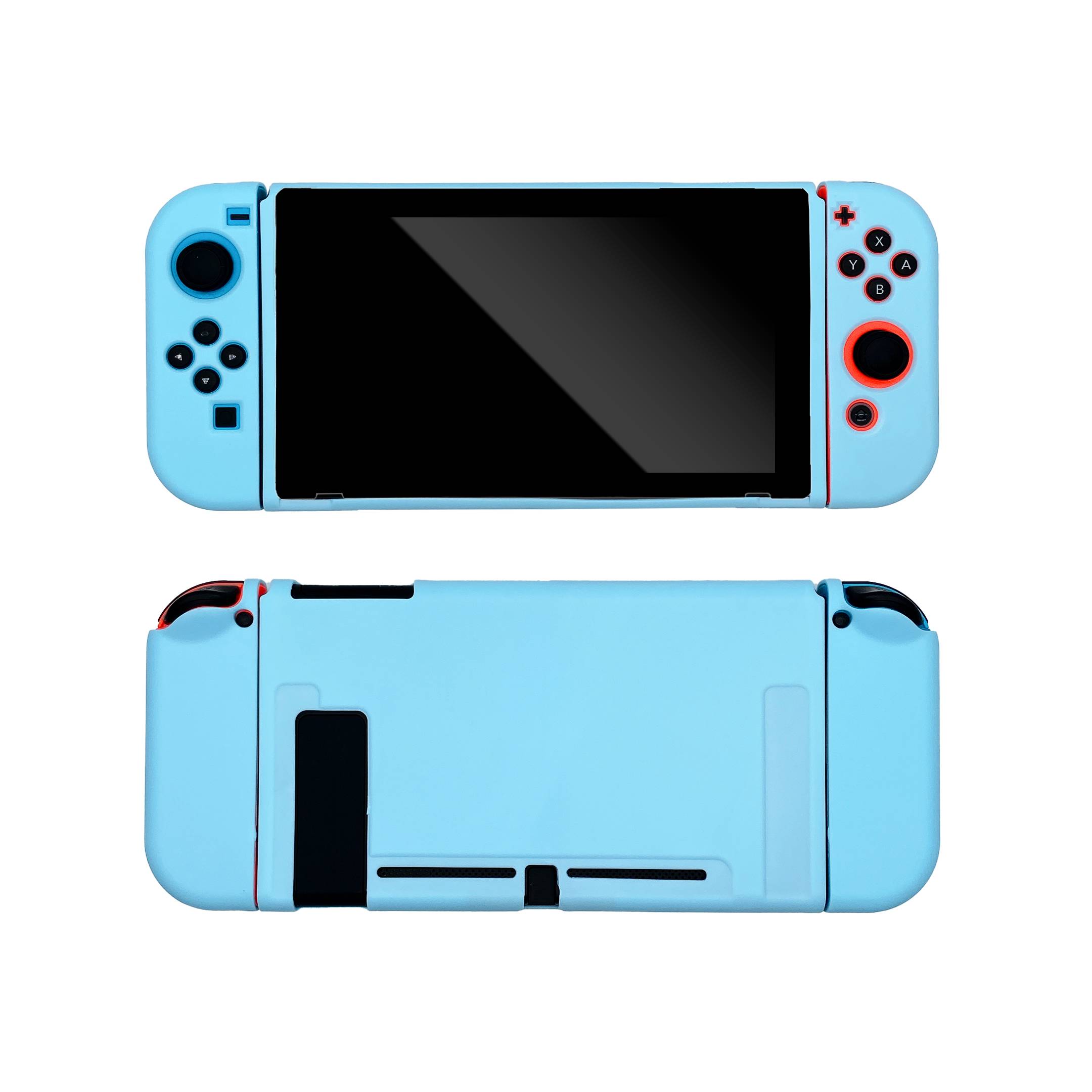 2021 new Nintendo switch case sky blue silicone soft shell painted TPU ...