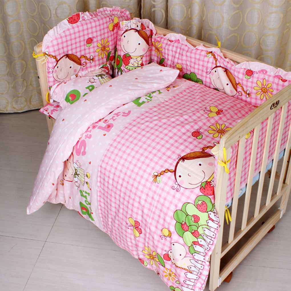 Bedding & Linens Thick Padded Head Bumper and Edge Protection for Crib