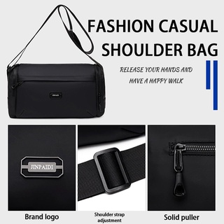 Men's Outdoor Leisure Simple Fashion Single Shoulder Satchel Large Capacity Crossbody Bag #3