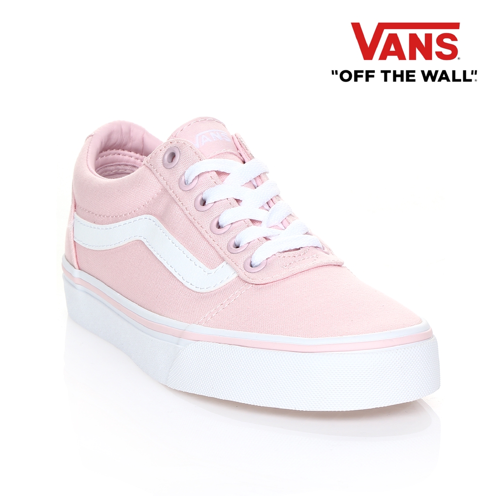 vans canvas pink