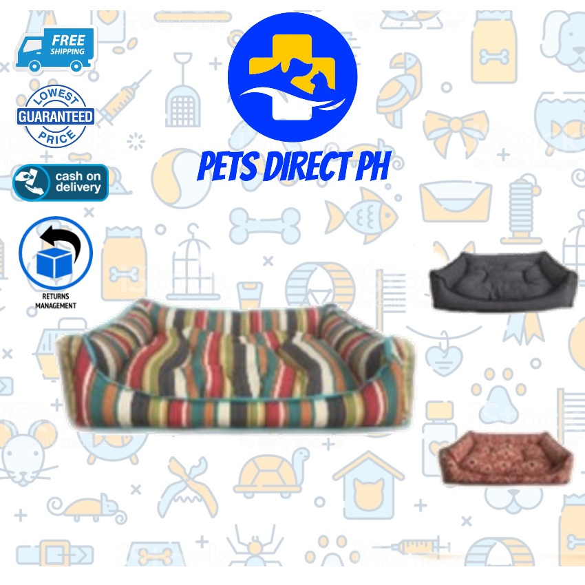 Calabasas Luxe Water Repellant Bed for Dog/Cat(Cotton Fiber) Shopee