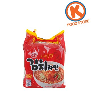 1PACK(4pcs) Ottogi Kimchi Ramen Korean Noodle 500g Korean Ramen Korean Foods Korean Products