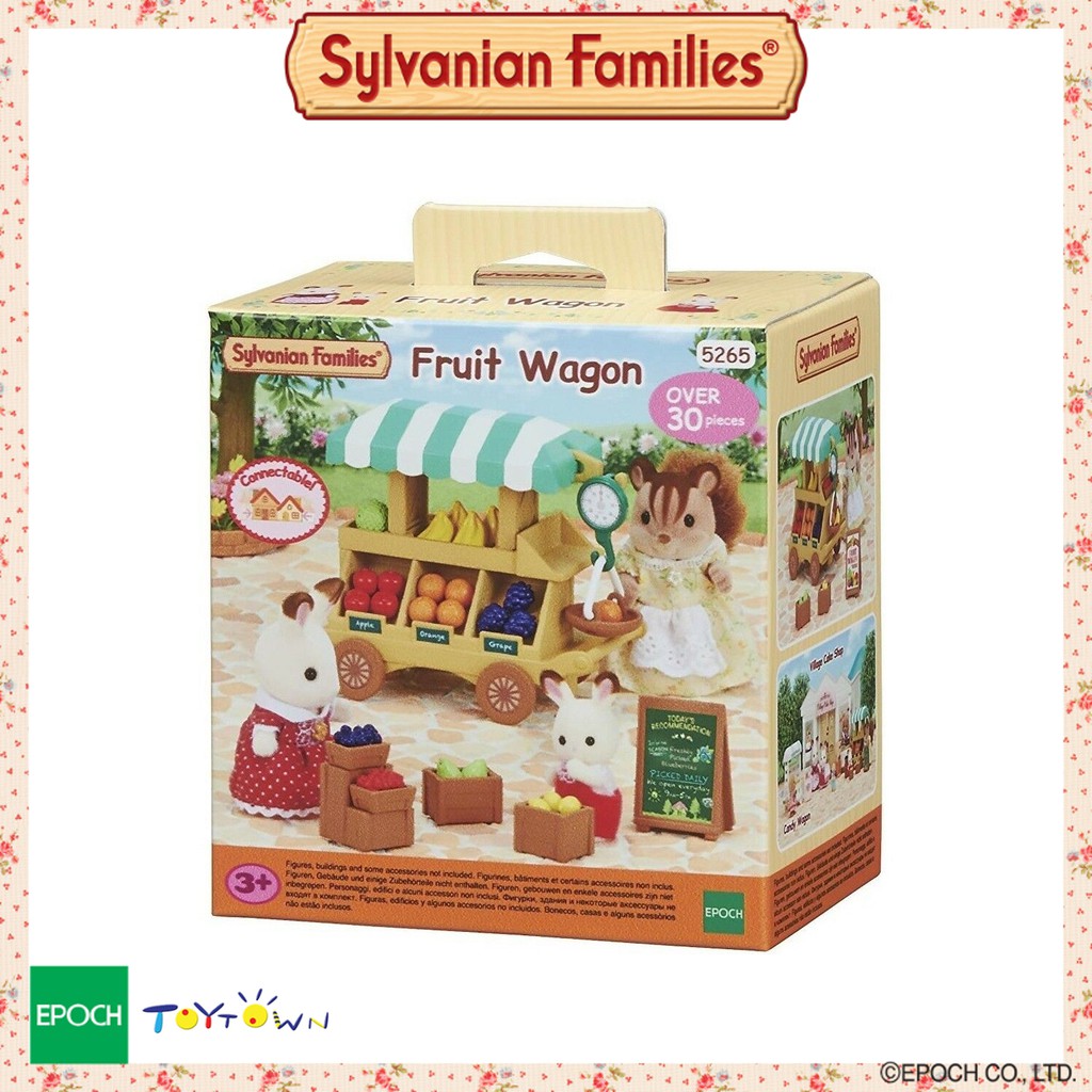 sylvanian families fruit wagon