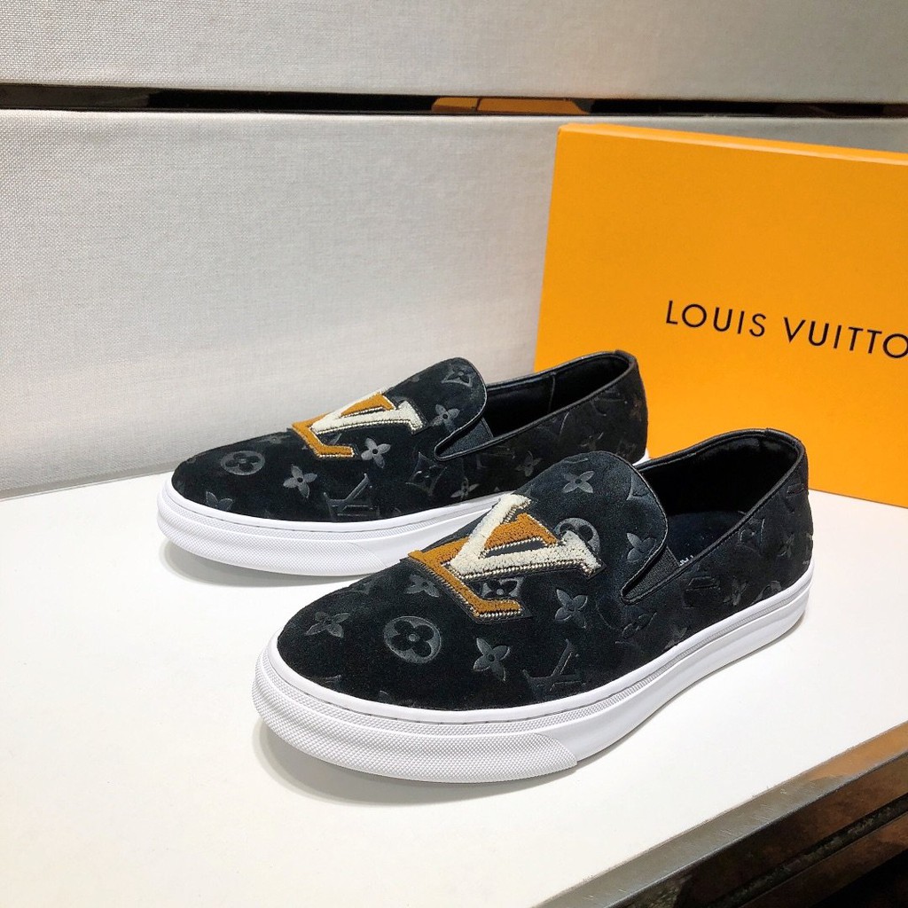 louis vuitton trocadero slip on