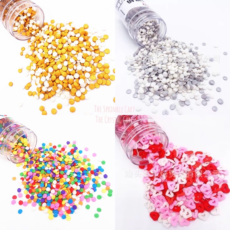 Edible Candy Sprinkles Confetti Dragees 30grams | Shopee Philippines