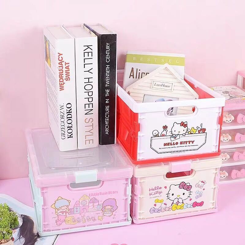 NEW cute hello kitty Storage  Box Shopee Philippines