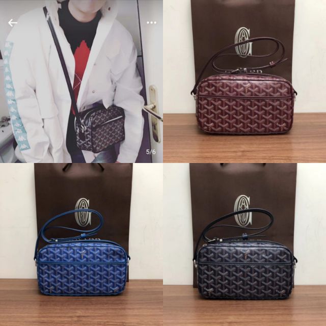 goyard side bag mens