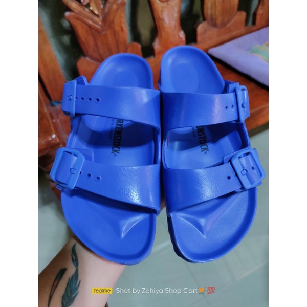 BIRKENSTOCK ARIZONA EVA ULTRA BLUE | Shopee Philippines