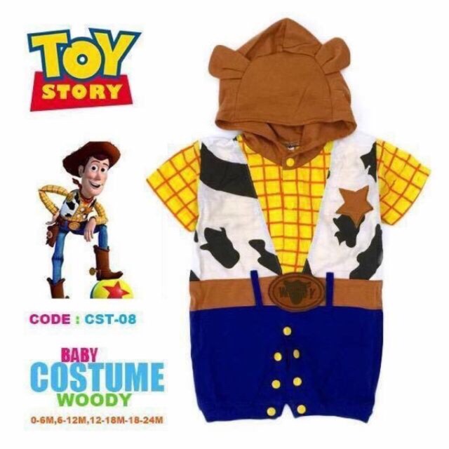 Woody(toy story)overall baby costume | Shopee Philippines