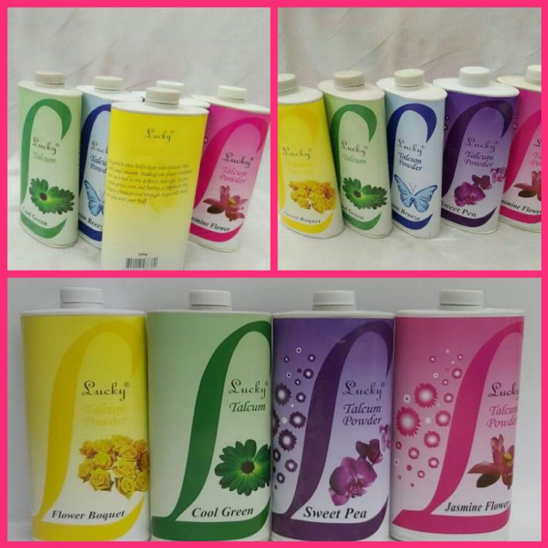 Talcum Powder (250g Lucky Brand) Shopee Philippines
