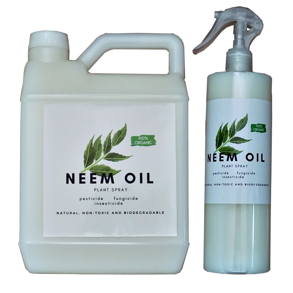 Neem Oil 500 ml spray + 1 liter (Plant Polish / Plant Cleaner