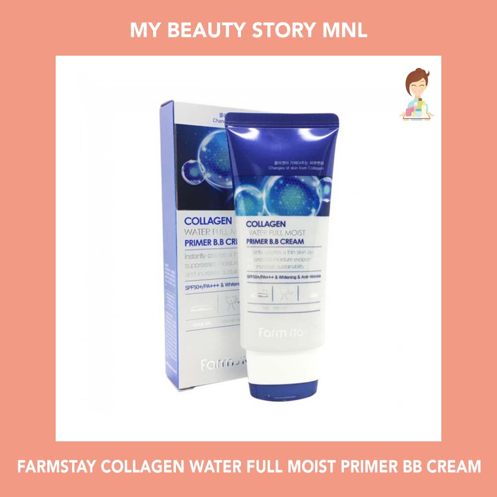 Вв крем коллаген. Farmstay BB крем Collagen Water Full moist SPF 50, 50 мл. Farm stay Collagen Water Full moist primer BB Cream spf50 pa+++. Farm stay Collagen primer BB Cream - 50 g. Гель-пилинг Farmstay Collagen Water Full moist peeling Gel.