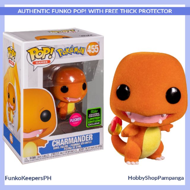 Games #455 Pokemon Charmander [Flocked 