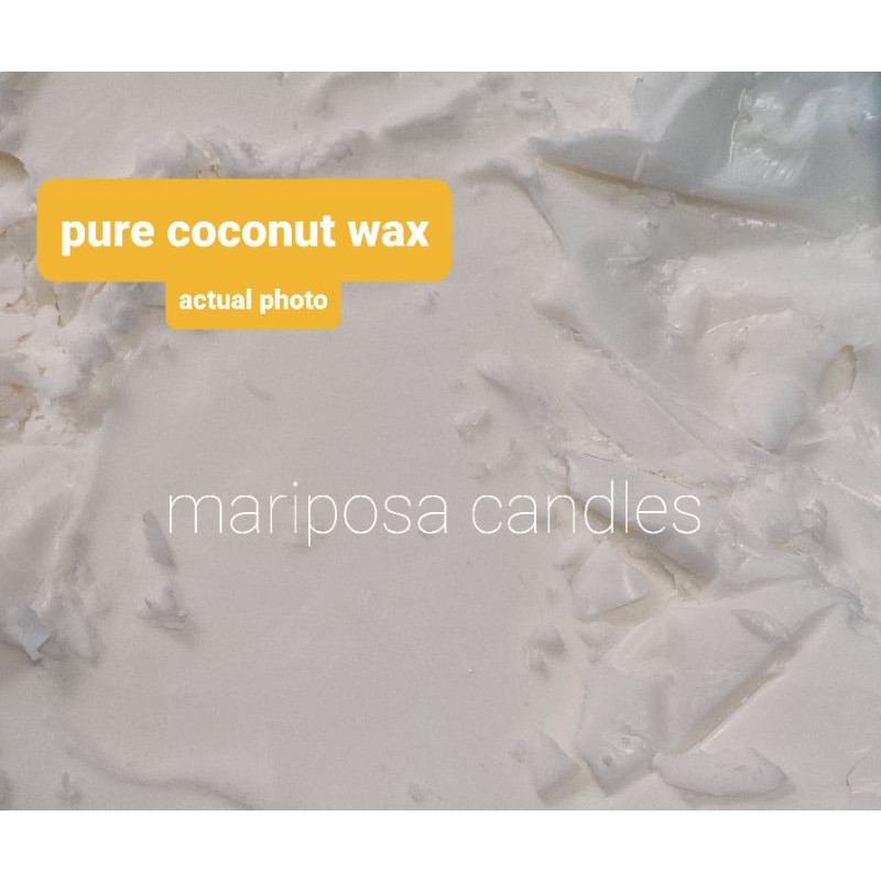 Pure coconut wax (500g & 1kg) Shopee Philippines