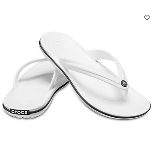 crocs white for men