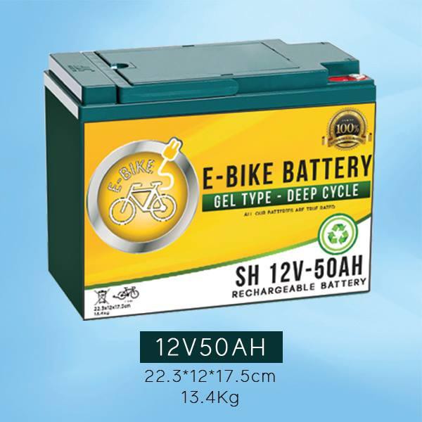 rechargeable bike battery