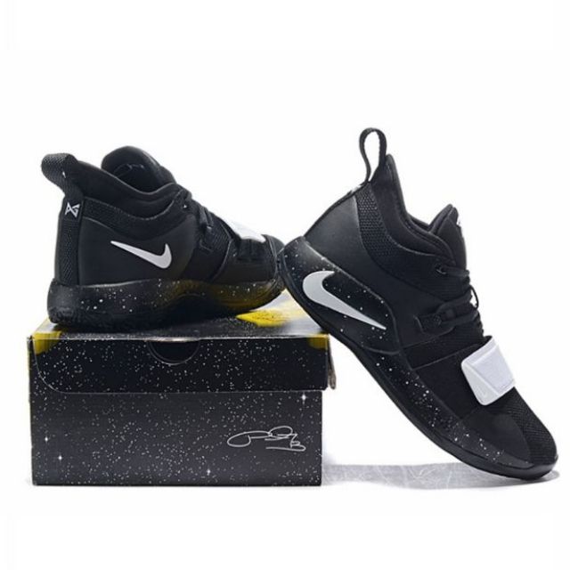 nike pg 2.5 black white
