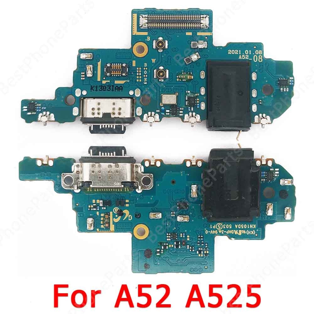 Original Usb Charge Board For Samsung Galaxy A52 Charging Port Pcb Dock 