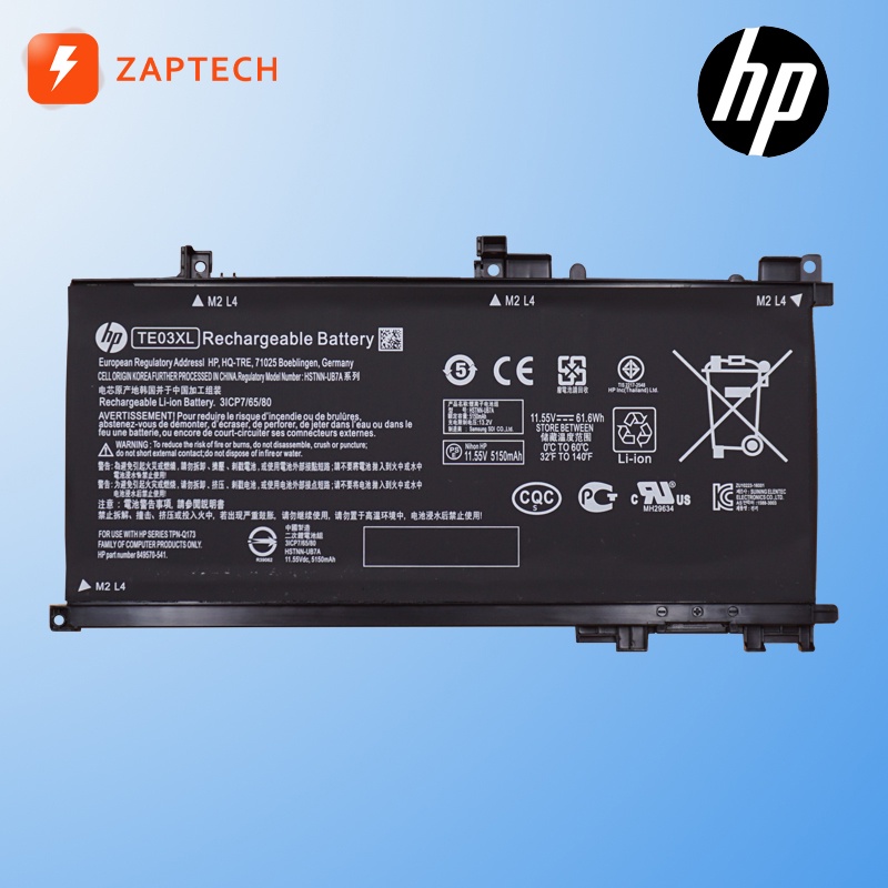 HP Pavilion Laptop Battery TE03XL for 15 BC407TX BC412UR BC418UR