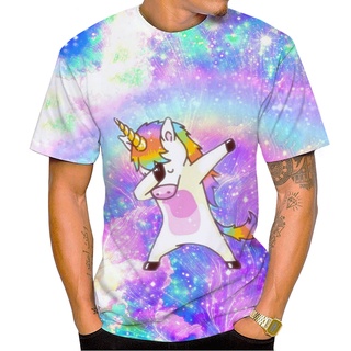 Spot Goods] Unicorn 3D Unisex T-shirt Leisure Loose Plus Size Anime Short  Sleeves Men's T-shirt | Shopee Philippines