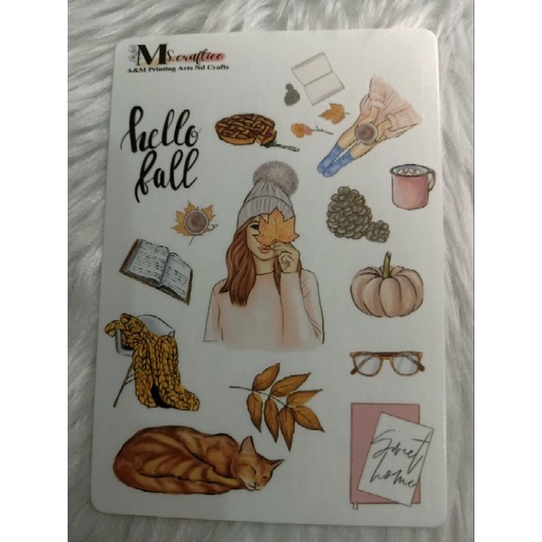 CUTE BROWN STICKER AESTHETIC STICKERS Shopee Philippines