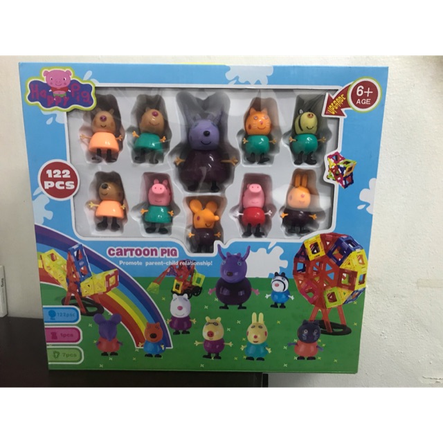 peppa pig character figures