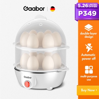 Gaabor Mini Egg Boiler Multi-Layer Multifunctional Electric Steamer Breakfast Maker
