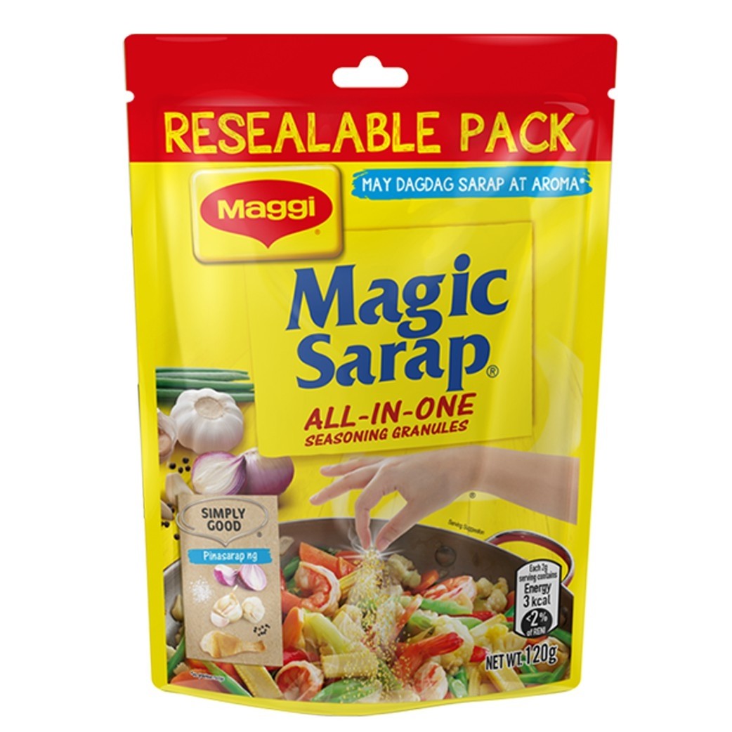 MAGGI Magic Sarap All-In-One Seasoning 120g - Pack of 2 | Shopee ...