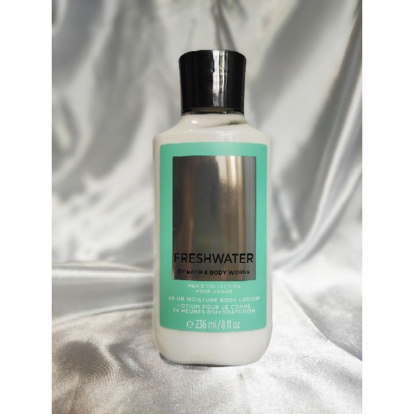 Authentic Bath & Body Works Men's Collection FRESHWATER Lotion 236 ml