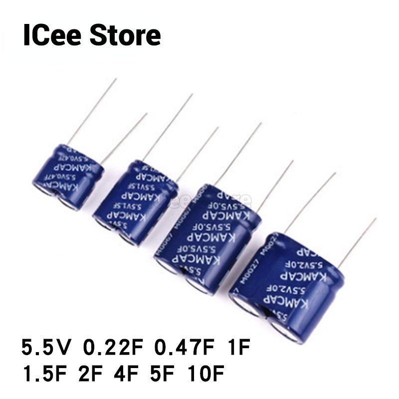 Super Capacitor Farad Capacitor 2layer Combination Type 5.5V 0.22F 0