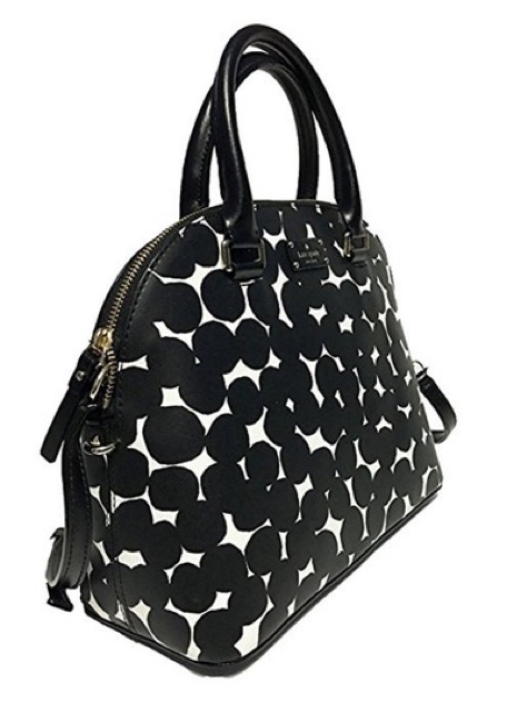 kate spade black and cream purse