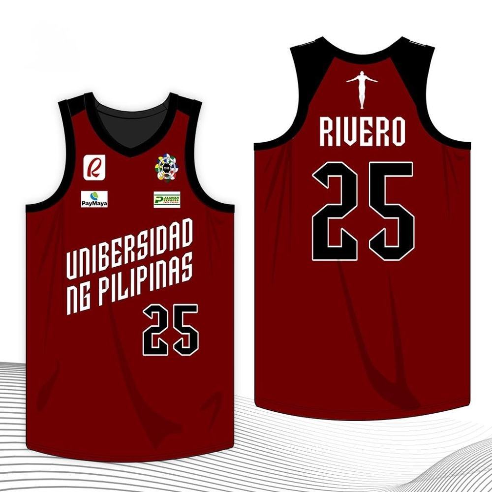 Up Fighting Maroons Uaap University of the Philippines Full Sublimated Basketball Jersey (top) #7