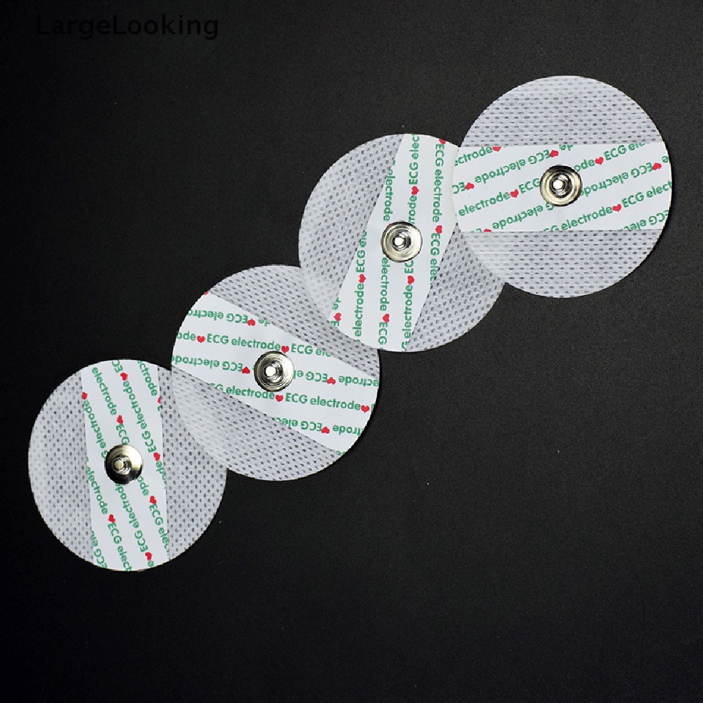 LargeLooking 50pcs ECG Electrodes Medical Disposable Electrode Patch