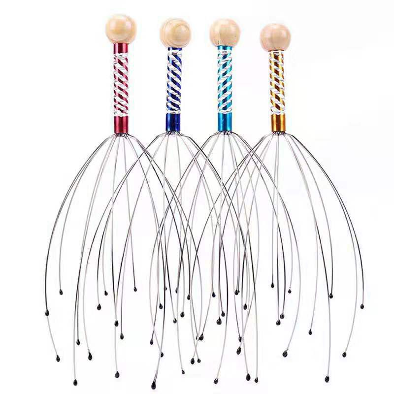 hand held scalp head massager