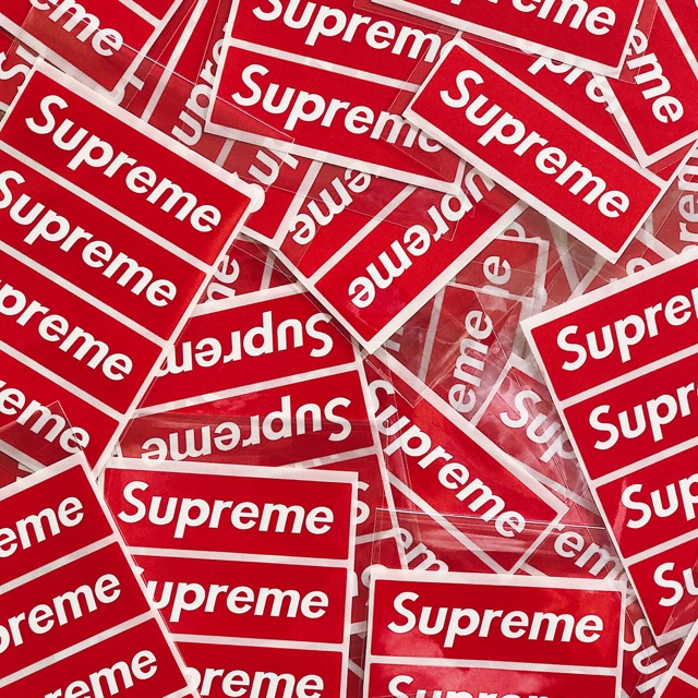 supreme sticker price