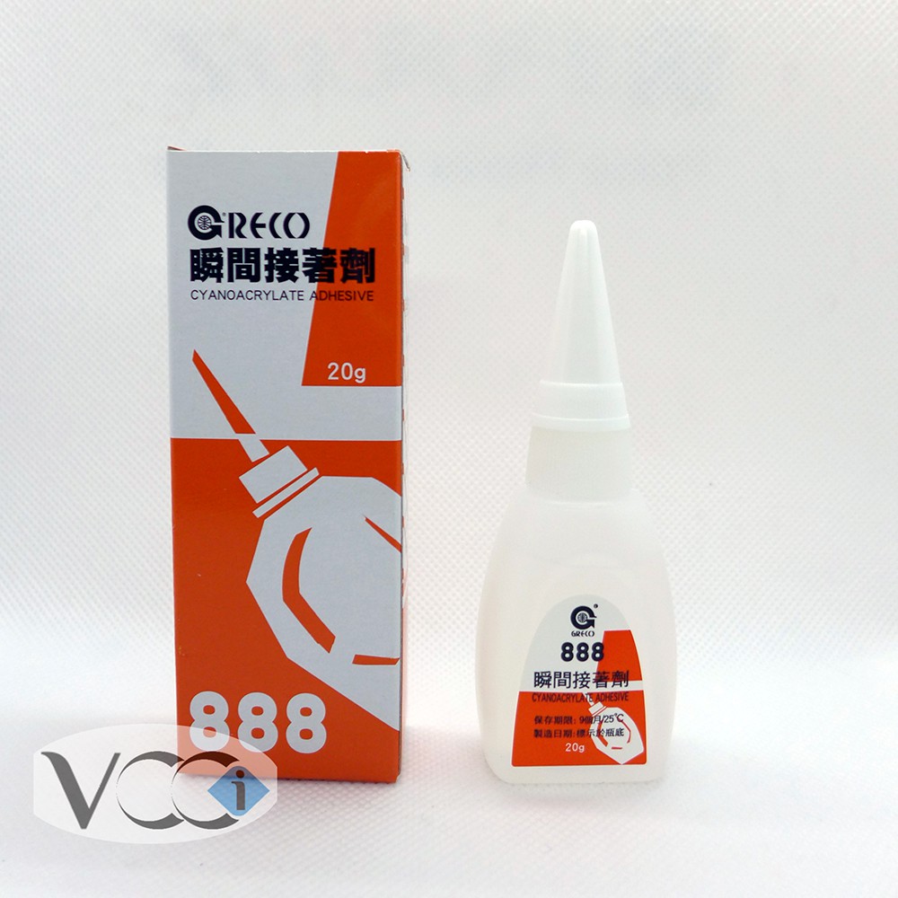 Greco Shoe Glue 888 Cyanoacrylate Adhesive 20g Shopee Philippines