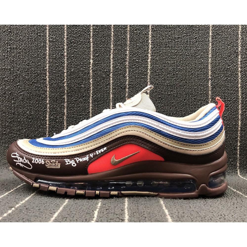 Eminem x Nike Air Max 97 Charity Series Chocolate Orange | Shopee  Philippines